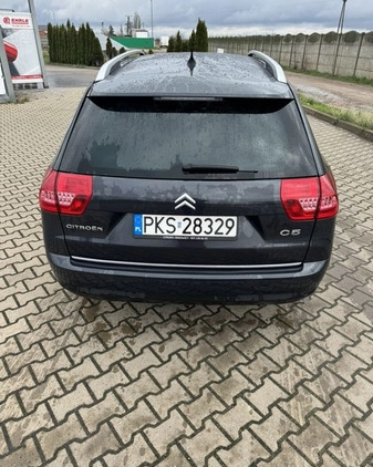 Citroen C5 cena 23800 przebieg: 263760, rok produkcji 2009 z Krzywiń małe 211